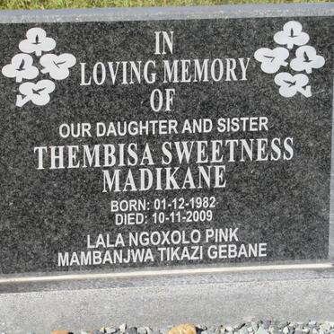 MADIKANE Thembisa Sweetness 1982-2009