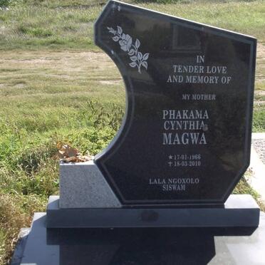 MAGWA Phakama Cynthia 1966-2010