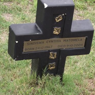 MATOMELA Sindiswa Cynthia 1967-2004