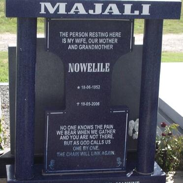 MAJALI Nowelile 1952-2006