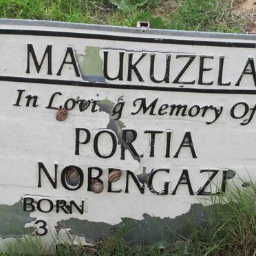 MAFUKUZELA Portia Nobengazi 1926-2007