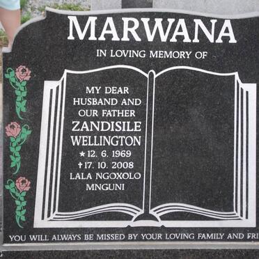 MARWANA Zandisile Wellington 1969-2008