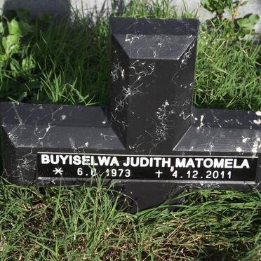 MATOMELA Buyiselwa Judith 1973-2011