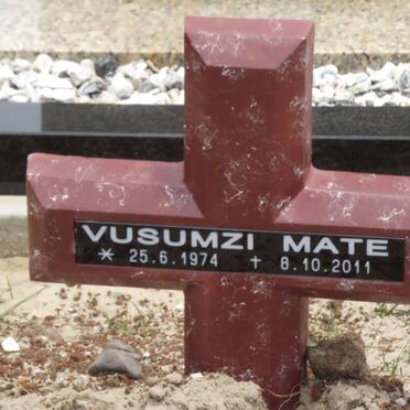 MATE Vusumzi 1974-2011