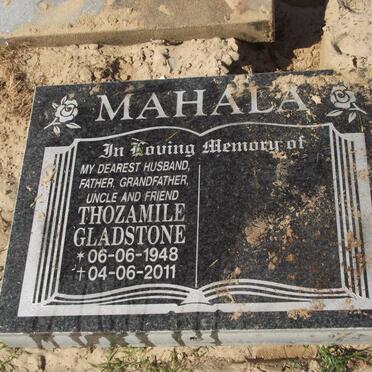 MAHALA Thozamile Gladstone 1948-2011