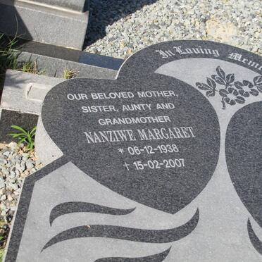 MELANE Manziwe Margaret 1938-2007