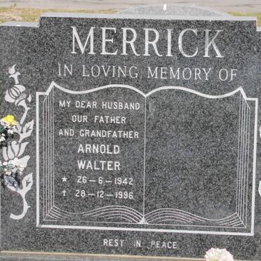 MERRICK Arnold Walter 1942-1996