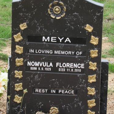 MEYA Nomvula Florence 1929-2010