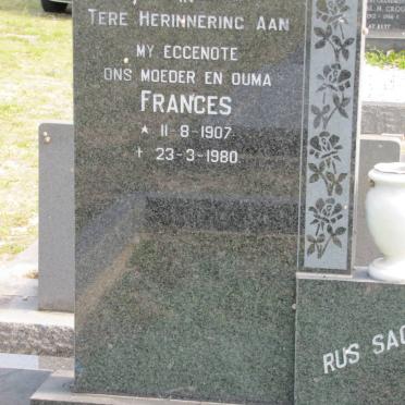 MEEDING Frances 1907-1980