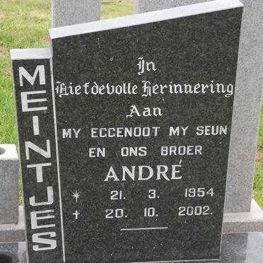 MEINTJES André 1954-2002