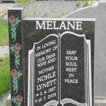 MELANE Nohle Lynett 1957-2005