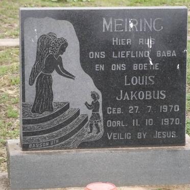 MEIRING Louis Jakobus 1970-1970