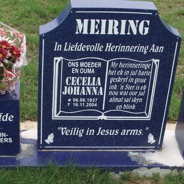 MEIRING Cecelia Johanna 1937-2004