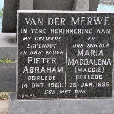 MERWE, van der Surnames :: Vanne
