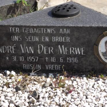 MERWE André, van der 1957-1996