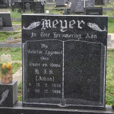 MEYER H.J.K. 1939-1986