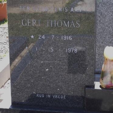 MEYER Gert Thomas 1916-1978