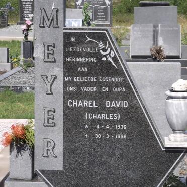 MEYER Charel David 1936-1996