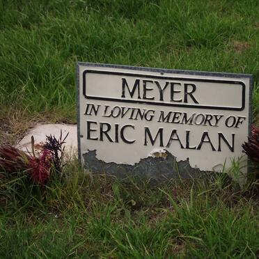 MEYER Eric Malan 1949-2001