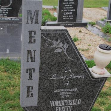 MENTE Nombuyiselo Evelyn 1964-2008