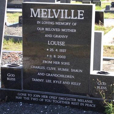 MELVILLE Louise 1937-2003