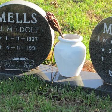 MELLS R.J.M. 1937-1991 &amp; J.M. 1941-
