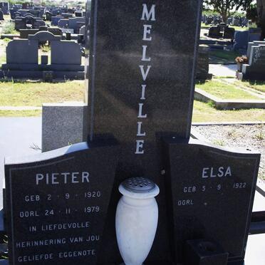MELVILLE Pieter 1920-1979 &amp; Elsa 1922-1993