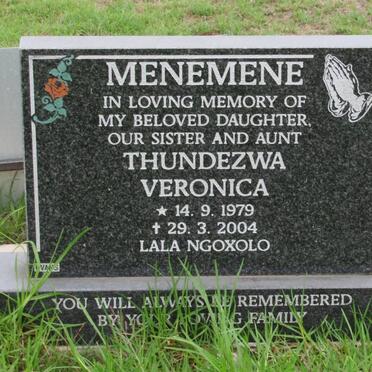 MENEMENE Thundezwa Veronica 1979-2004