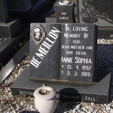 MEILLON Annie Sophia, de 1897-1989
