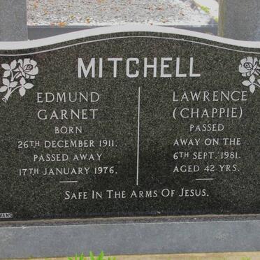 MITCHELL Edmund Garnet 1911-1976 :: MITCHELL Lawrence 1939-1981