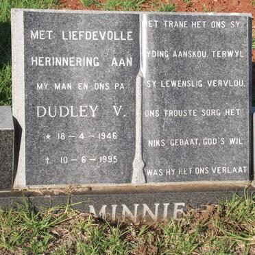 MINNIE Dudley Valentine 1946-1995