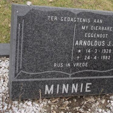MINNIE Arnoldus J.S. 1928-1982