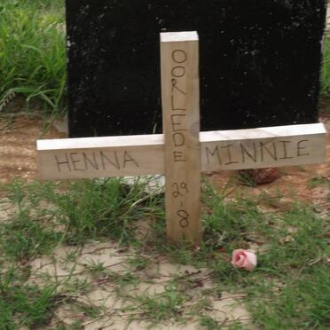 MINNIE Hendriena E. 1937-2011