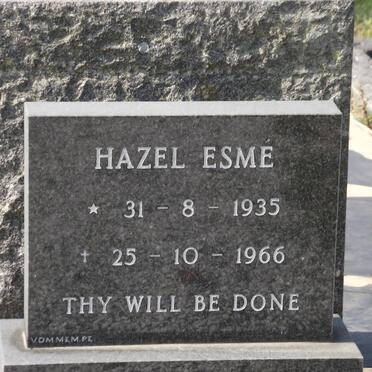 MINNIE Hazel Esmé 1935-1966