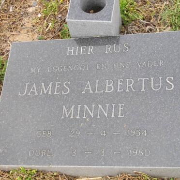 MINNIE James Albertus 1954-1980