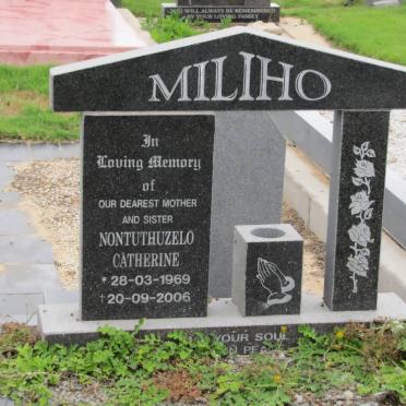 MILIHO Nontuthuzelo Catherine 1969-2006