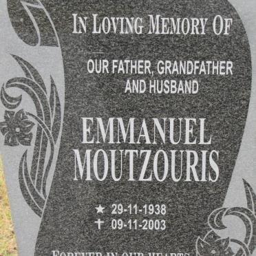 MOUTZOURIS Emmanuel 1938-2003