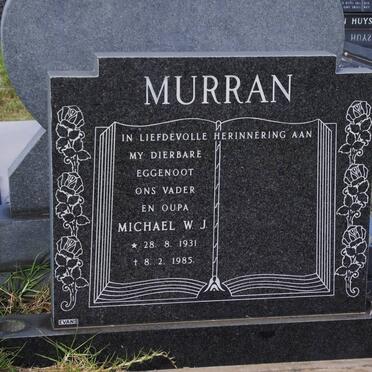 MURRAN Michael W.J. 1931-1985