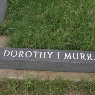 MURRAY Dorothy I. 1919-1985