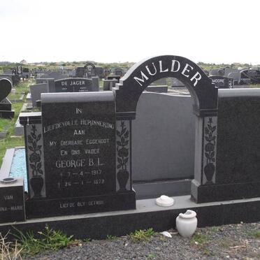 MULDER George B.L. 1917-1979