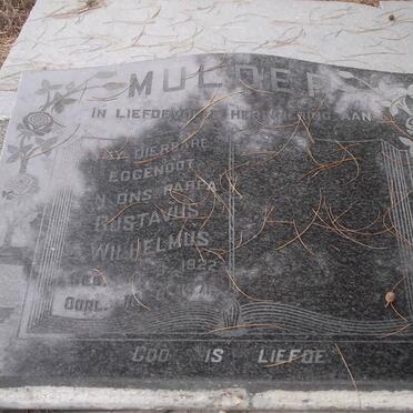 MULDER Gustavus Wilhelmus 1922-1971