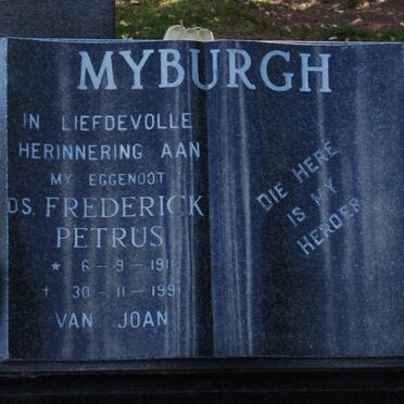MYBURGH Frederick Petrus 1911-1991
