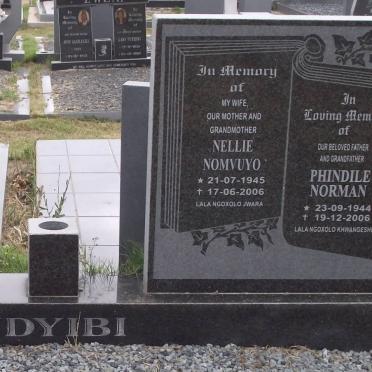 NDYIBI Phindile Norman 1944-2006 &amp; Nellie Nomvuyo 1945-2006