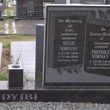 NDYIBI Phindile Norman 1944-2006 &amp; Nellie Nomvuyo 1945-2006