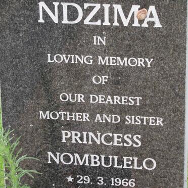 NDZIMA Princess Nombulelo 1966-2008