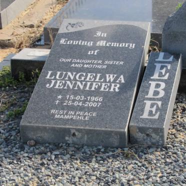 NDLEBE Lungelwa Jennifer 1966-2007