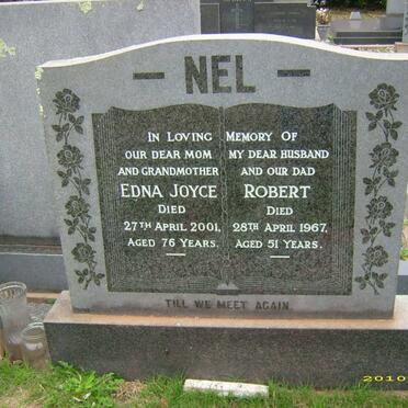 NEL Edna Joyce -2001 &amp; Robert -1967