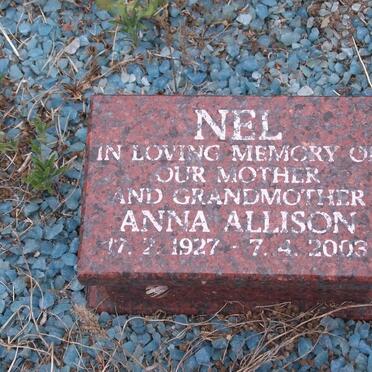 NEL Anna Allison 1927-2003