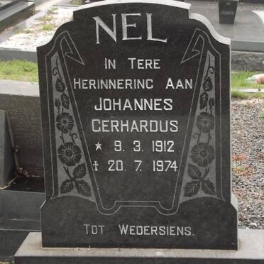 NEL Johannes Gerhardus 1912-1974