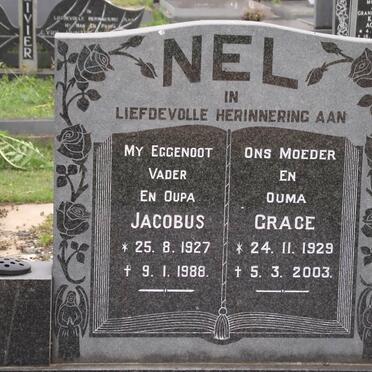 NEL Jacobus 1927-1988 &amp; Grace 1929-2003